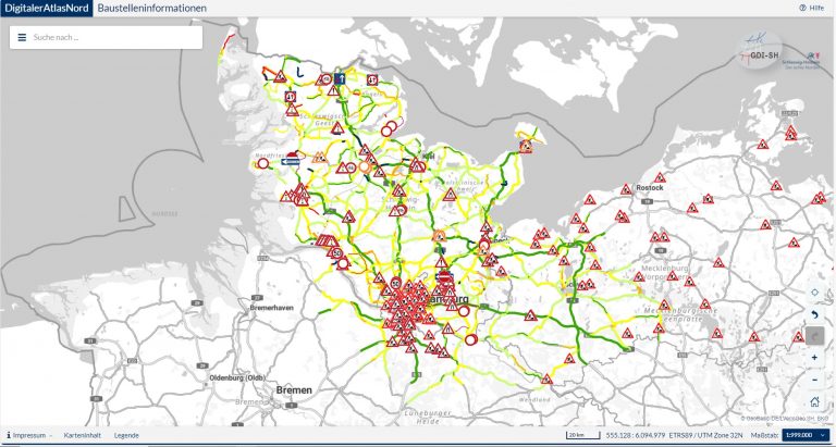 Schleswig-Holstein: Neue App – Jetzt soll besser über Straßen-Baustellen informiert werden