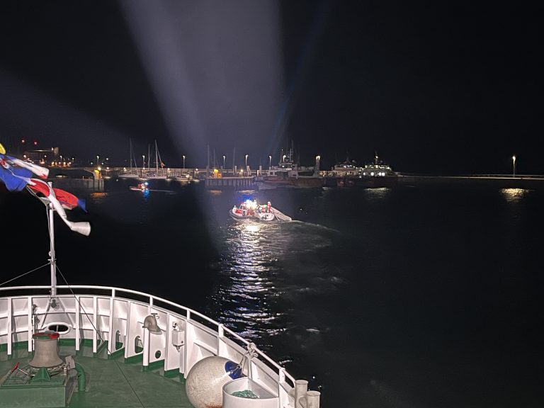Kollision zwischen Sportboot und Museumsfeuerschiff vor Helgoland
