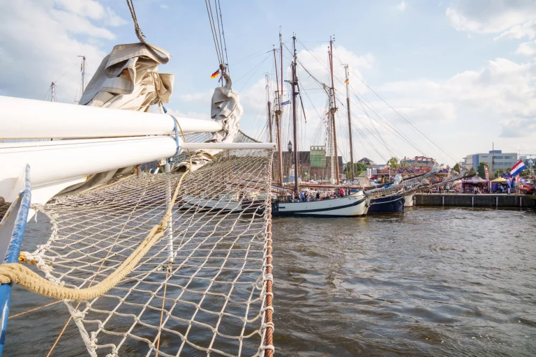 Direkter Kurs auf die Hanse Sail in Rostock