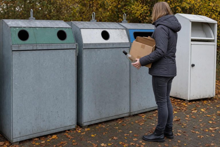 Ausmisten im Herbst: Was in Dithmarschen in Glas-, Papier- und Altkleidercontainer darf – und was nicht