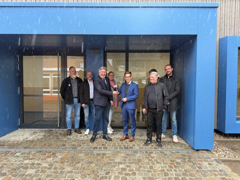 Neues Schulgebäude in Meldorf in Rekordtempo fertiggestellt
